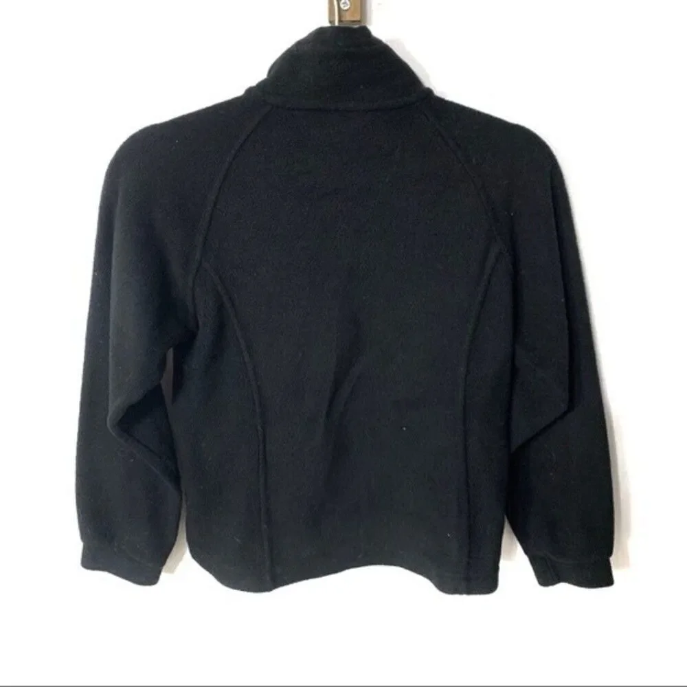 COLUMBIA | black fleece youth 10/12 jacket